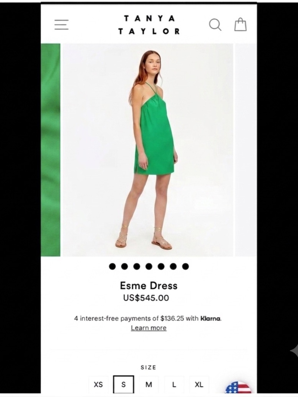 Tanya Taylor‎ Esme Dress Size Small